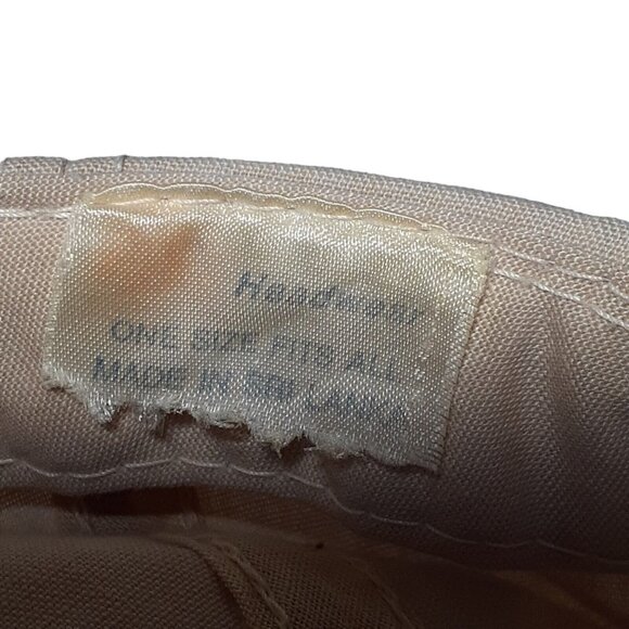 Catalina Island Travel Souvenir Embroidered Palm Tree Nautical Rope Hat (defect) - Picture 5 of 7